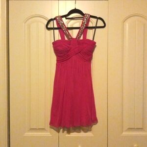 Women's Size 3 Fuscia Glamour Dress